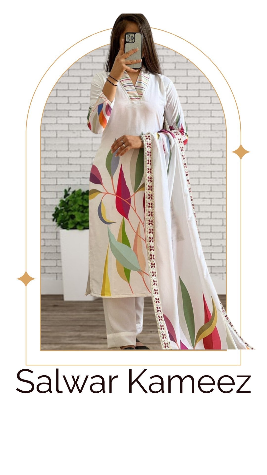 Salwar Kameez - 001FASHIONFORWARD