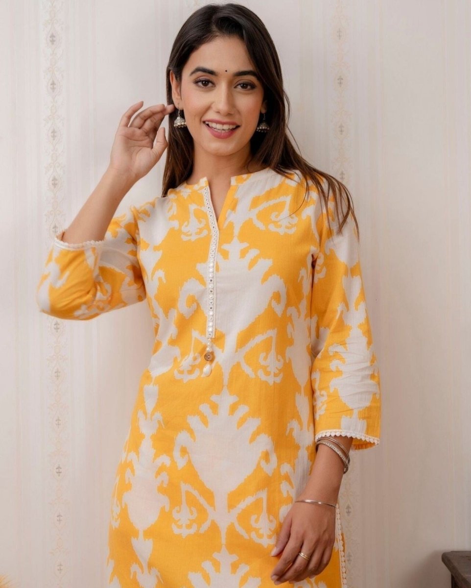 2 pcs Cotton Salwar Kameez Suit New Party Wear might casual Dress Readymade - 001FASHIONFORWARD