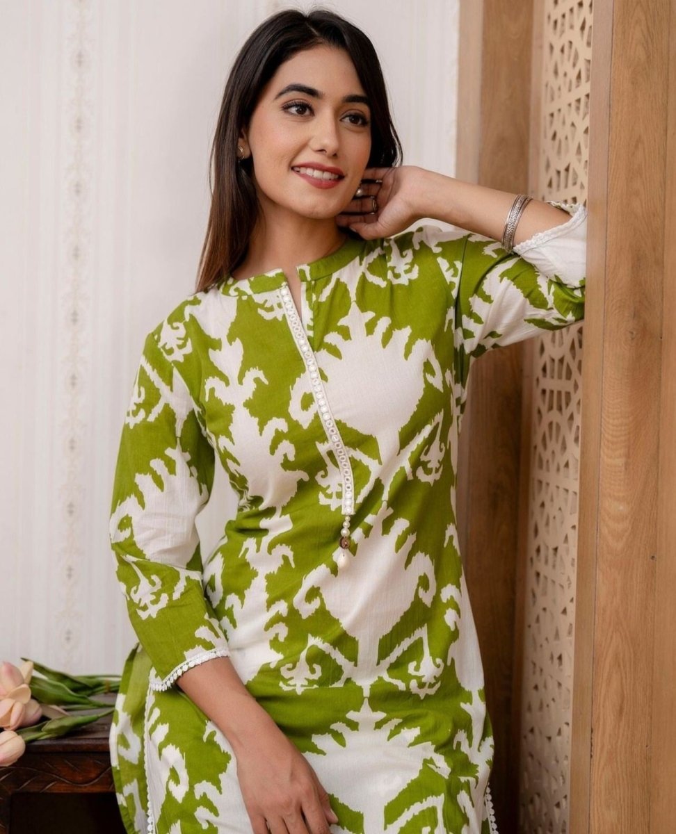 2 pcs Cotton Salwar Kameez Suit New Party Wear might casual Dress Readymade - 001FASHIONFORWARD