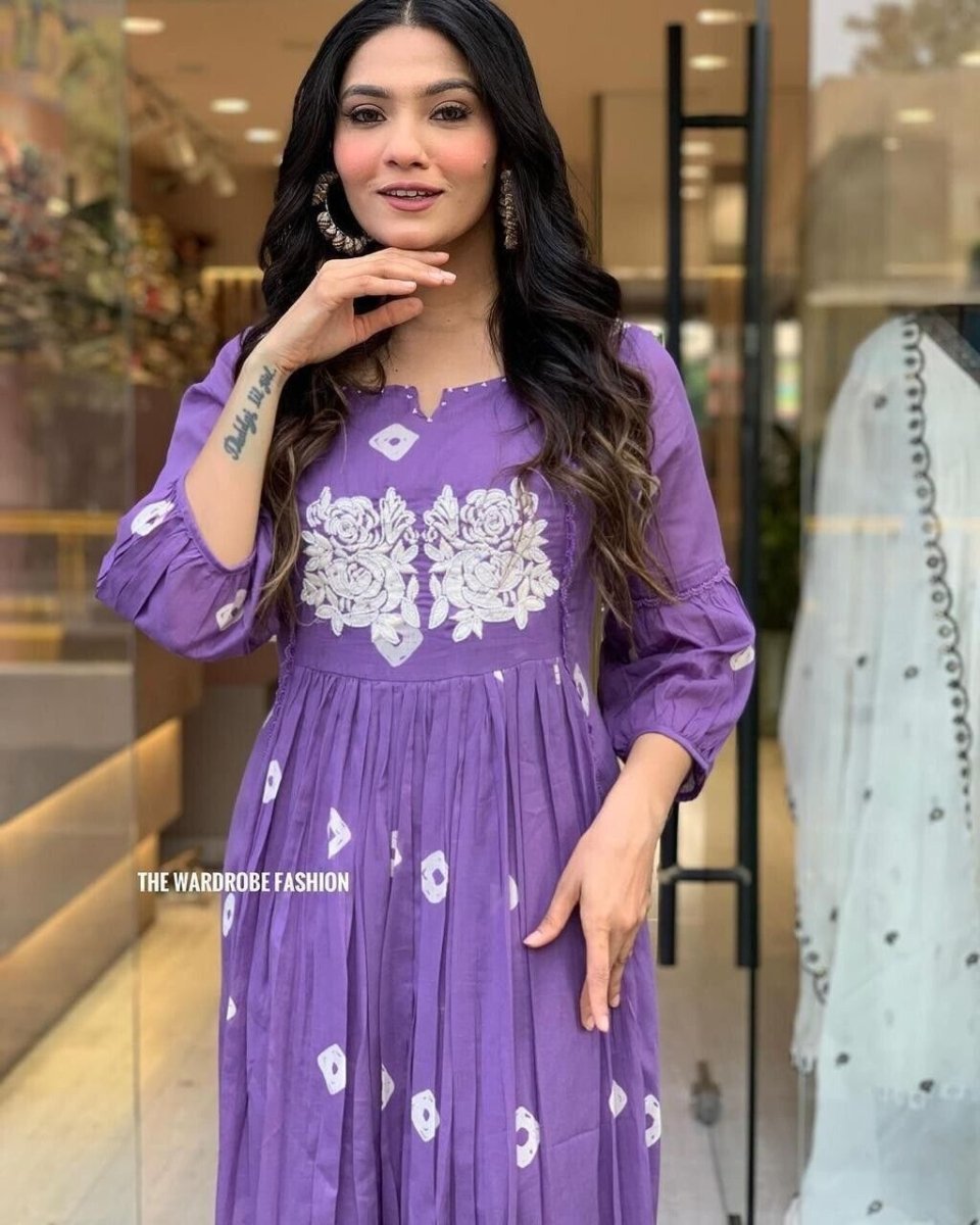 Anarkali Flared Gown Pakistani Salwar Kameez Ready made Wedding Party Bollywood - 001FASHIONFORWARD