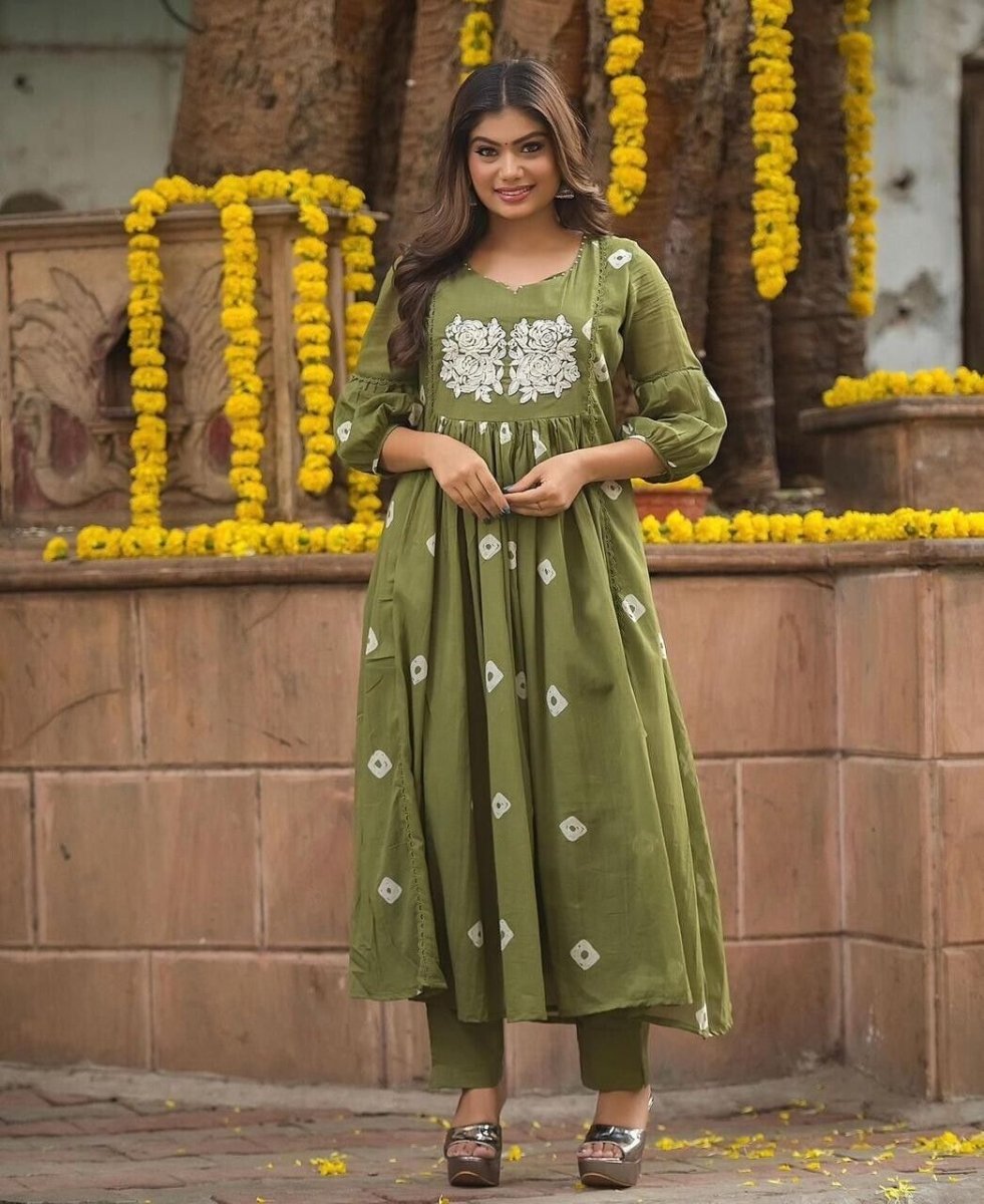 Anarkali Flared Gown Pakistani Salwar Kameez Ready made Wedding Party Bollywood - 001FASHIONFORWARD