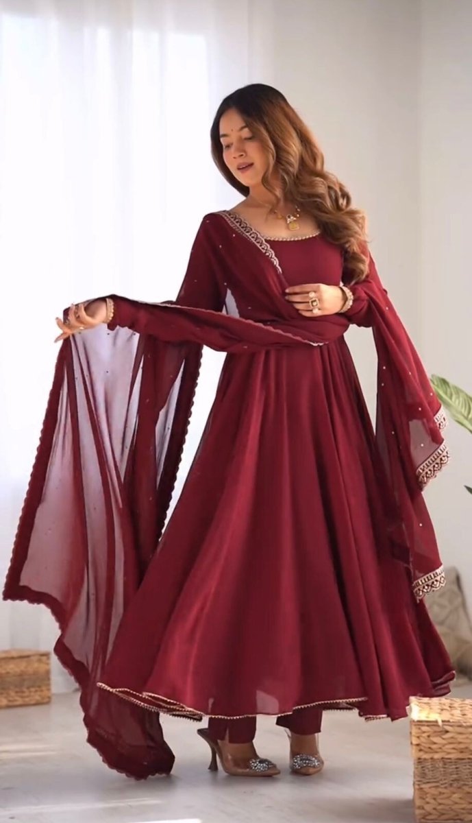 Bollywood Pakistani Kurta Pant Set - Designer Women Salwar Kameez Kurti Set - 001FASHIONFORWARD