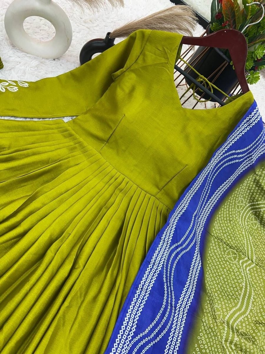 Bollywood Party Wear Anarkali Salwar Kameez Suit - Designer Flared Gown - 001FASHIONFORWARD