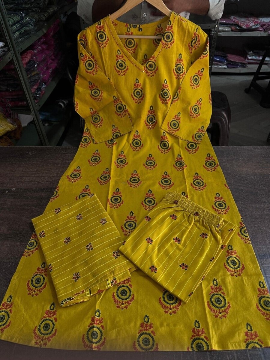 Cotton Bollywood Designer Salwar Kameez Wear Wedding Party Pakistani Dress suit - 001FASHIONFORWARD