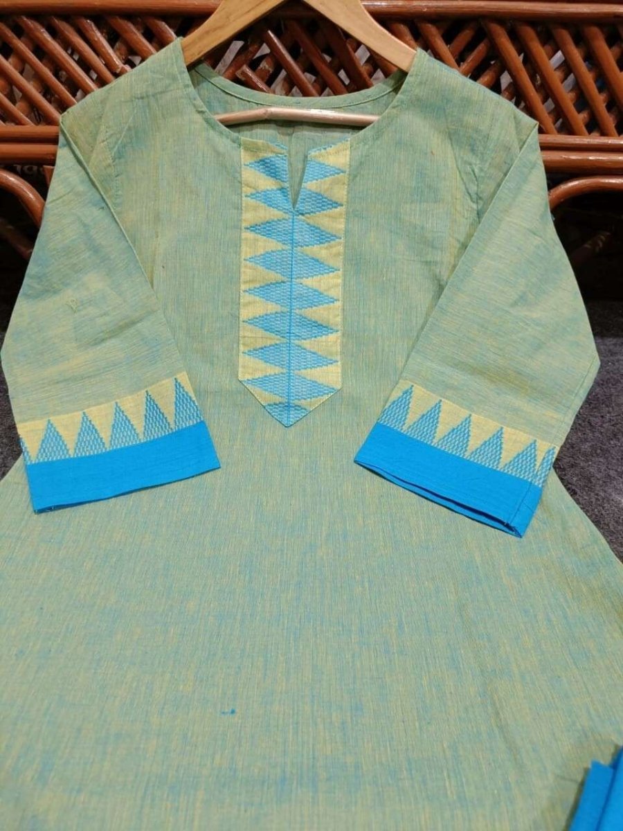 Cotton Wear Readymade Women Kurti Set Indian Bollywood Salwar Kameez Suit Dress - 001FASHIONFORWARD