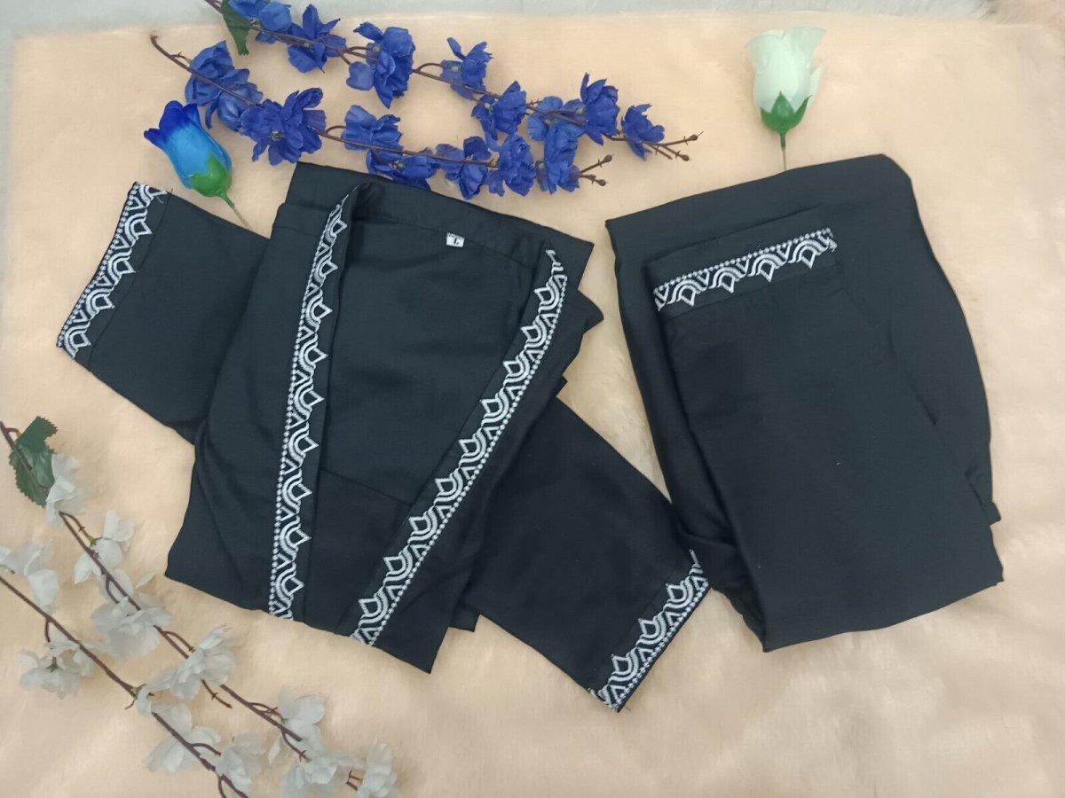 Designer Floral casual Khadi Cotton Salwar Suit Indian Women Kurti Pant 2 pcs - 001FASHIONFORWARD
