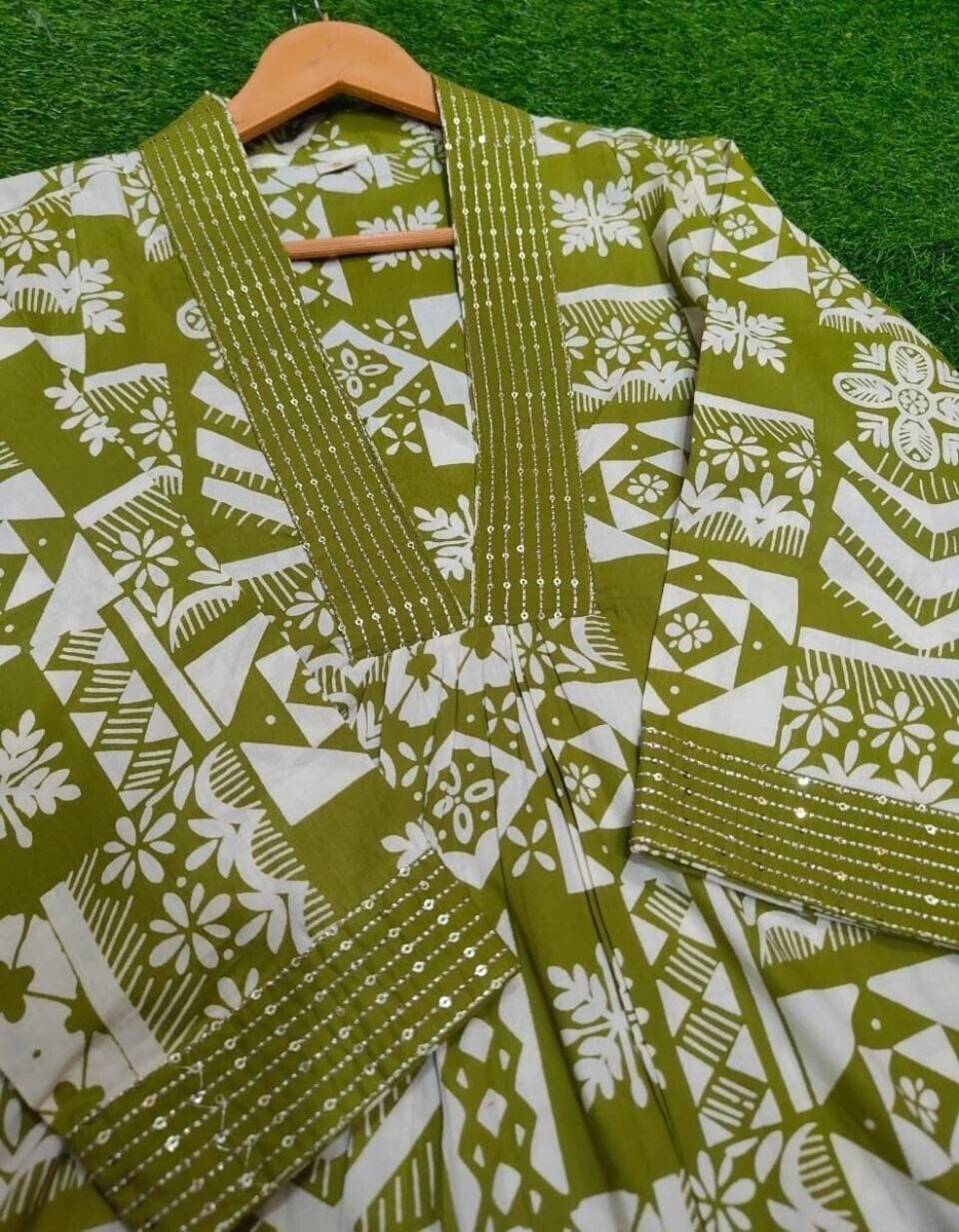 Designer Pakistani Salwar Kameez Ready To Wear Suits Indian Wedding Party Cotton - 001FASHIONFORWARD