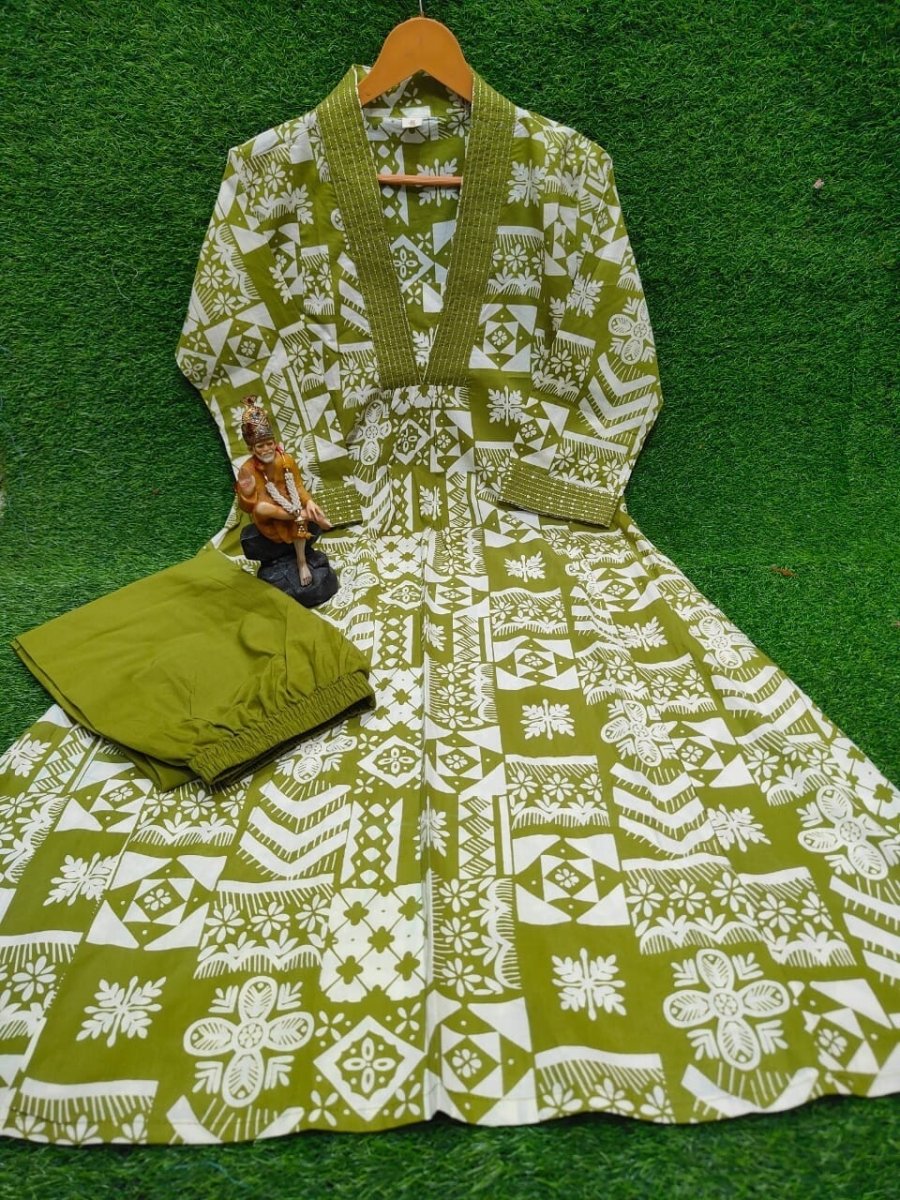 Designer Pakistani Salwar Kameez Ready To Wear Suits Indian Wedding Party Cotton - 001FASHIONFORWARD