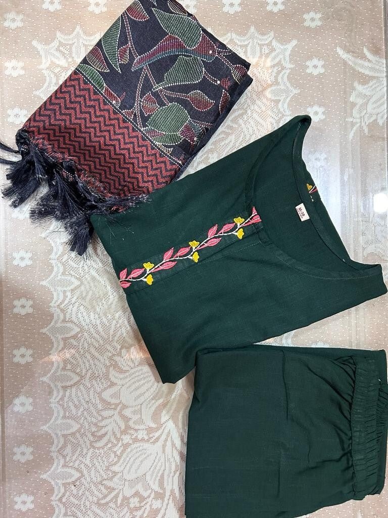 Designer Wedding Indian Cotton Bollywood Salwar Kameez Dress Party Wear Suit - 001FASHIONFORWARD