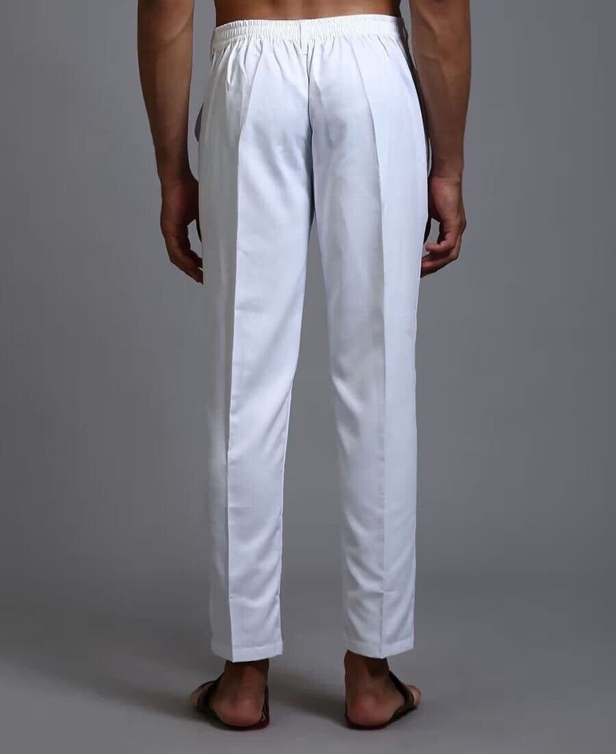 Mens Polo Stretch Pants Slim Fit Casual Cotton Skinny Trouser Dress Pants 34 - 44 - 001FASHIONFORWARD