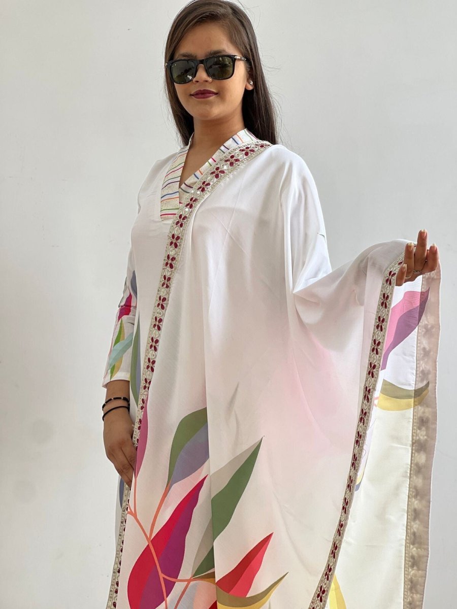 Muslin Cotton Dress Salwar Kameez Ready To Wear Suits Indian Wedding Bollywood - 001FASHIONFORWARD
