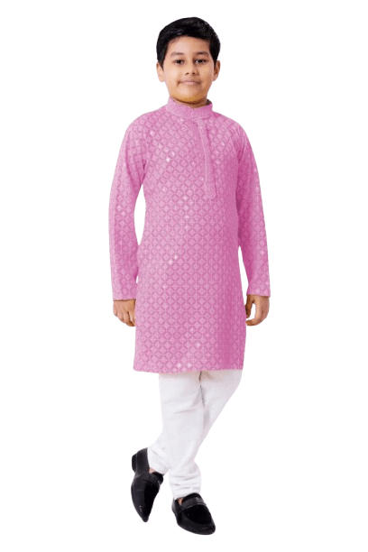 Pakistani Indian Kid Boy Kurta Kameez for Eid Party Wedding Mehndi Age 5 to 12 - 001FASHIONFORWARD