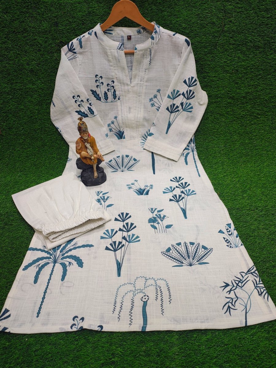Pakistani Salwar Kameez Ready To Wear Dress Suits Cotton Party Bollywood 2 pcs - 001FASHIONFORWARD