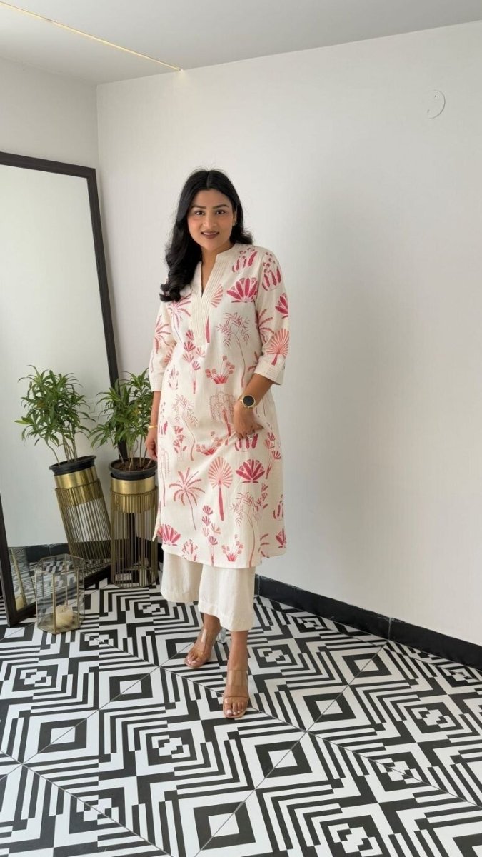Pakistani Salwar Kameez Ready To Wear Dress Suits Cotton Party Bollywood 2 pcs - 001FASHIONFORWARD