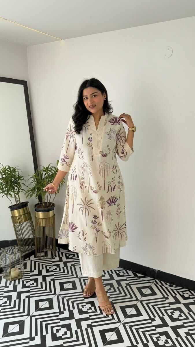 Pakistani Salwar Kameez Ready To Wear Dress Suits Cotton Party Bollywood 2 pcs - 001FASHIONFORWARD