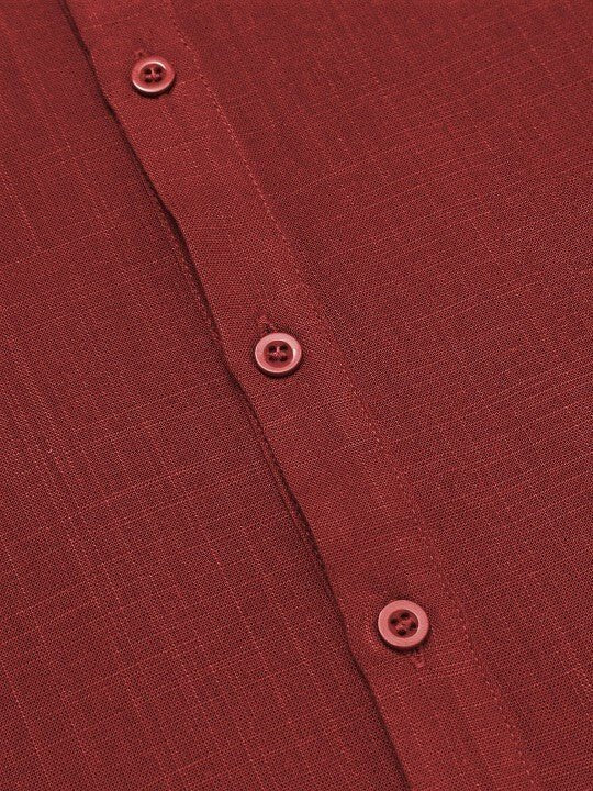 Ready made Traditional Men's Clothes Cotton Solid Long Kurta Long Sleeves Kurta - 001FASHIONFORWARD
