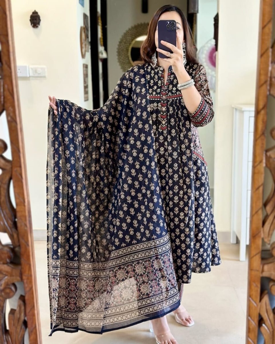 Readymade Indian Cotton Kurti Salwar Kameez Readymade Women Dress Tunic - 001FASHIONFORWARD
