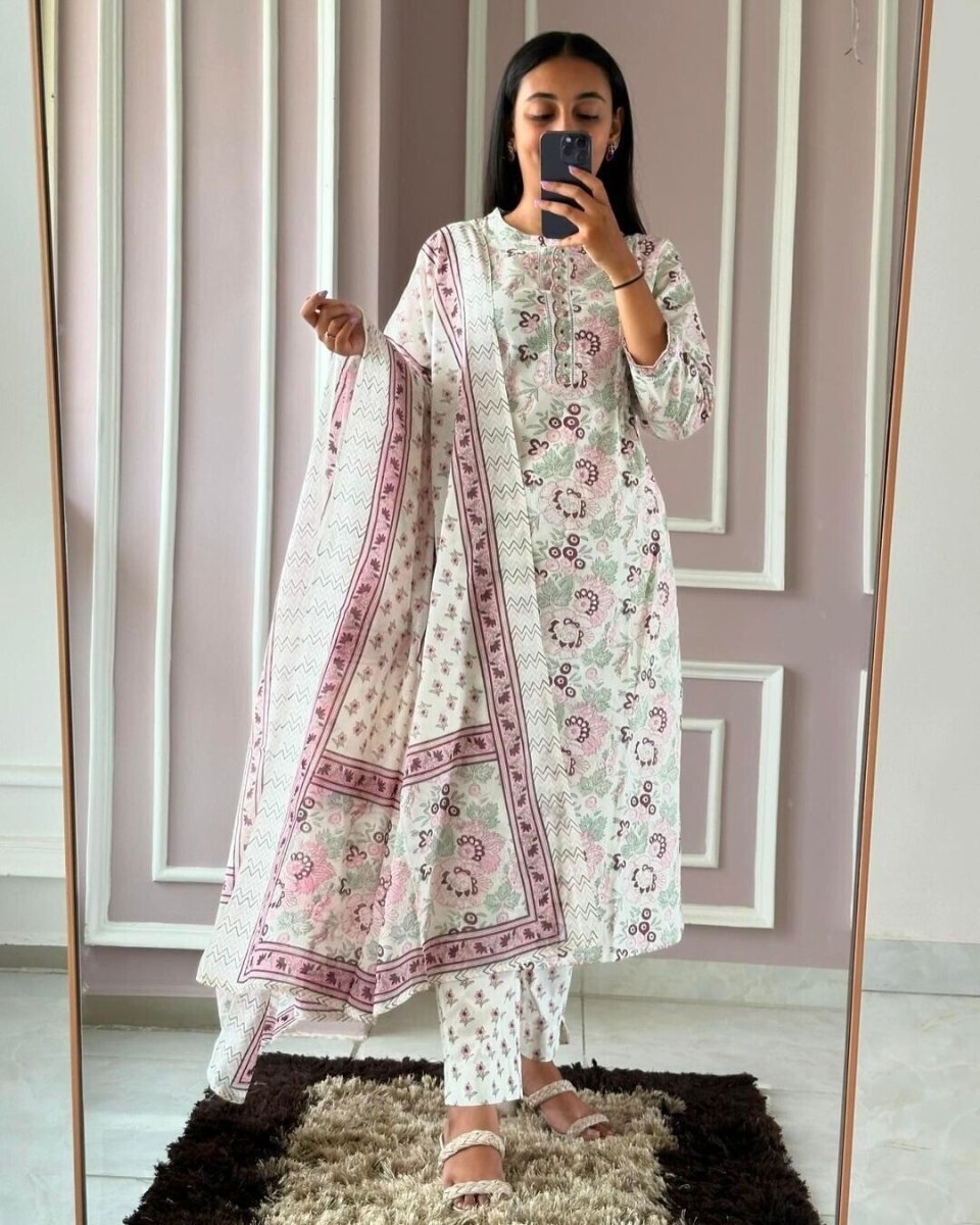 Salwar Kameez Readymade Suit , Indian Weddings and Party wear suit designer - 001FASHIONFORWARD