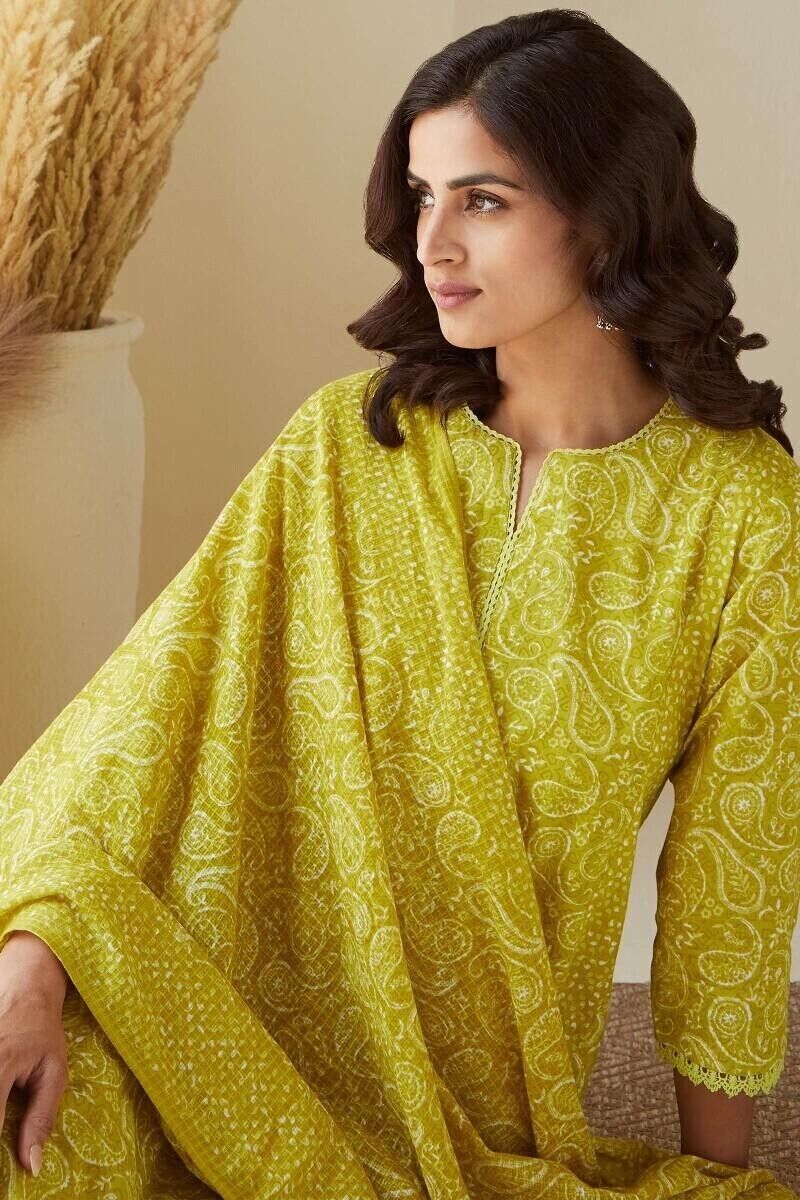 Wedding Salwar kameez Women, Readymade Cotton set Kurta, Pakistani suit 3Pc Set - 001FASHIONFORWARD