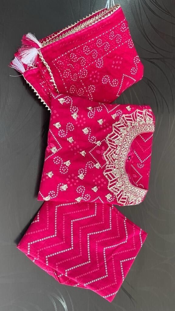 Women’s Pink Cotton Anarkali Gown suit Kurta – Floral Printed Flared Long Dress - 001FASHIONFORWARD